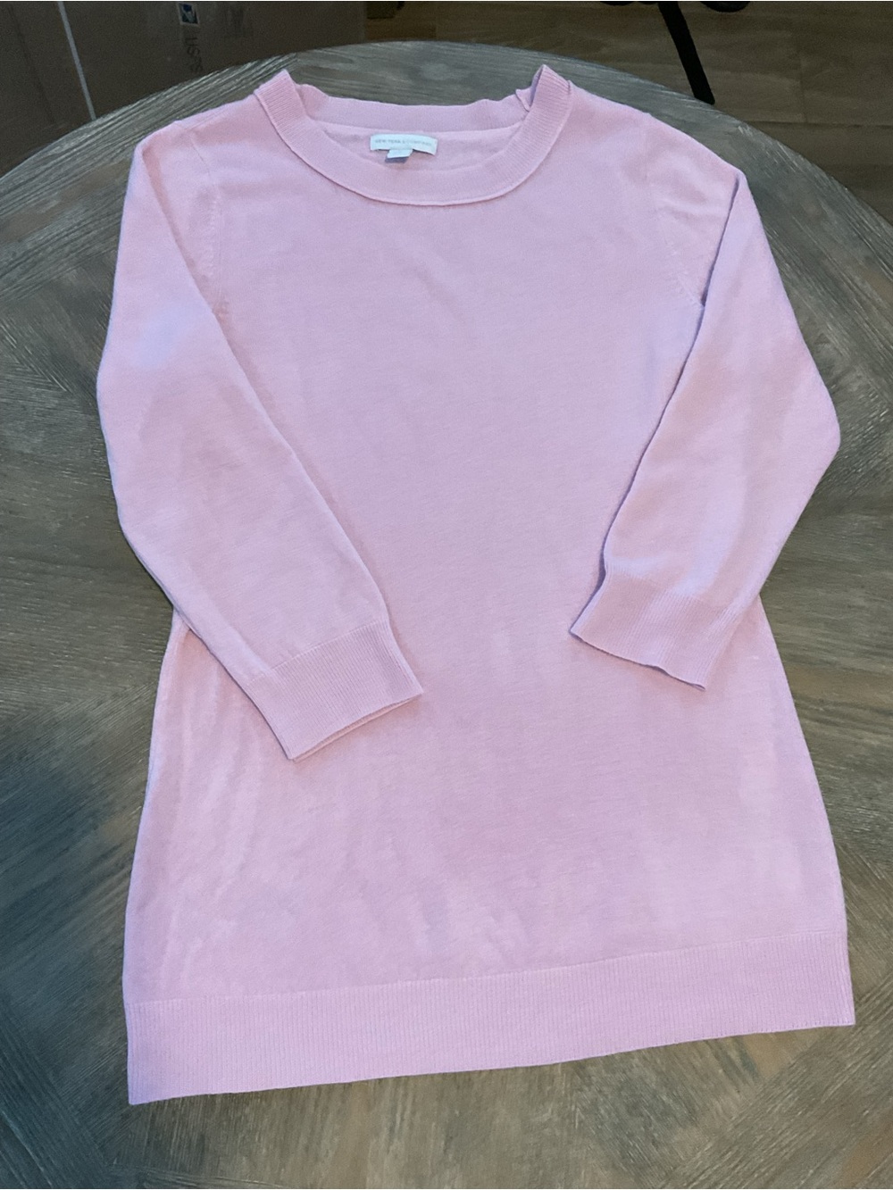 Women's Lightweight Crewneck Sweater - Pink Size M